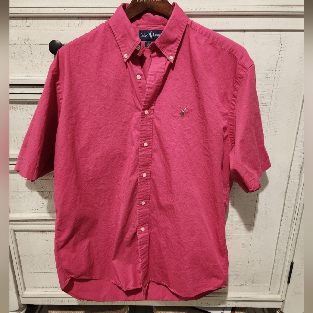 Mens polo ralph lauren s/s oxford